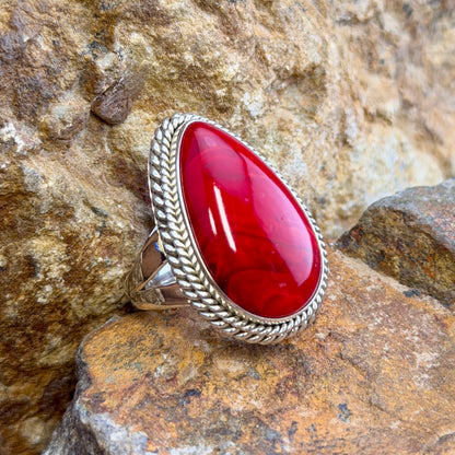 Rosarita Ring by Artie Yellowhorse