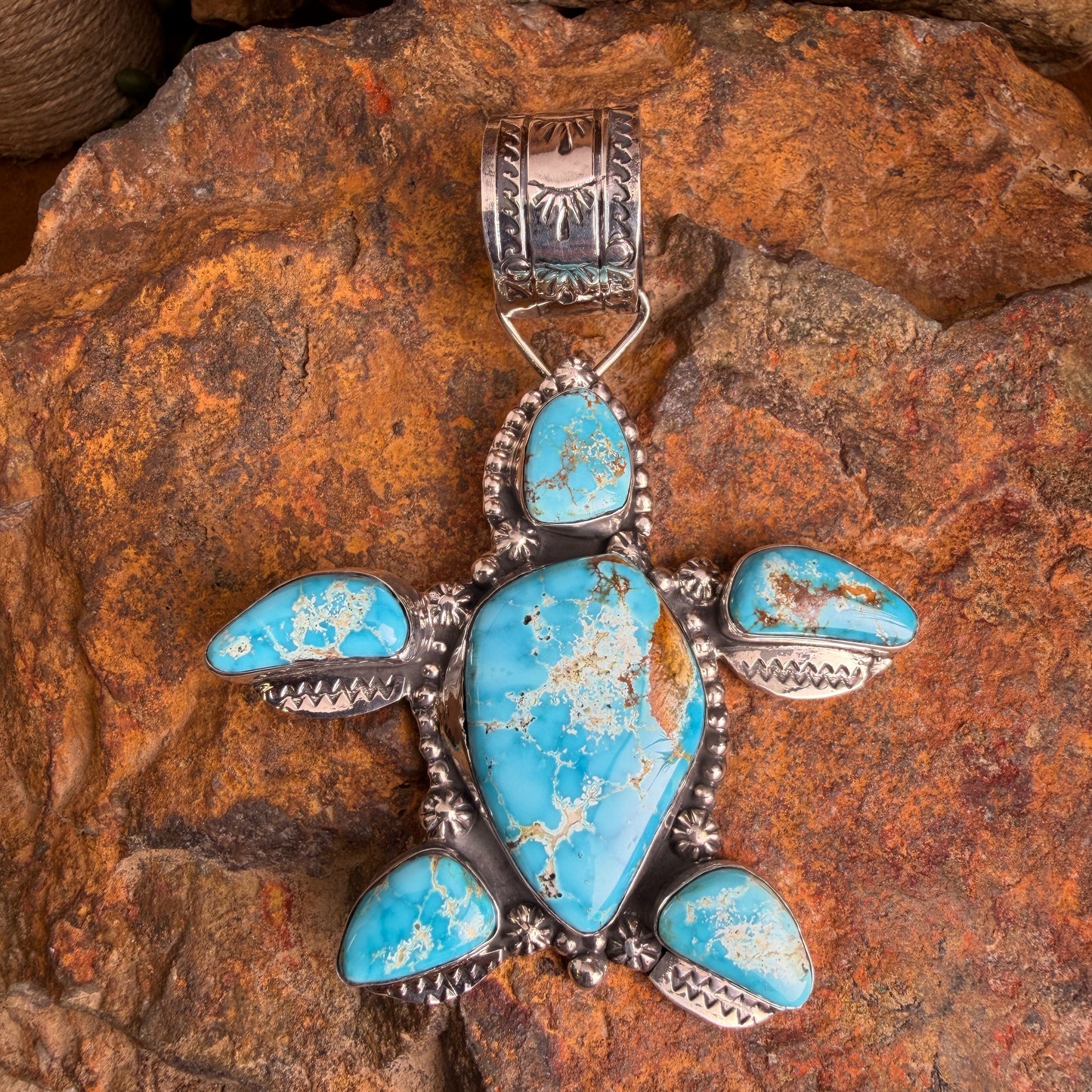 Royston Turtle Pendant by 'Billy the Kid'
