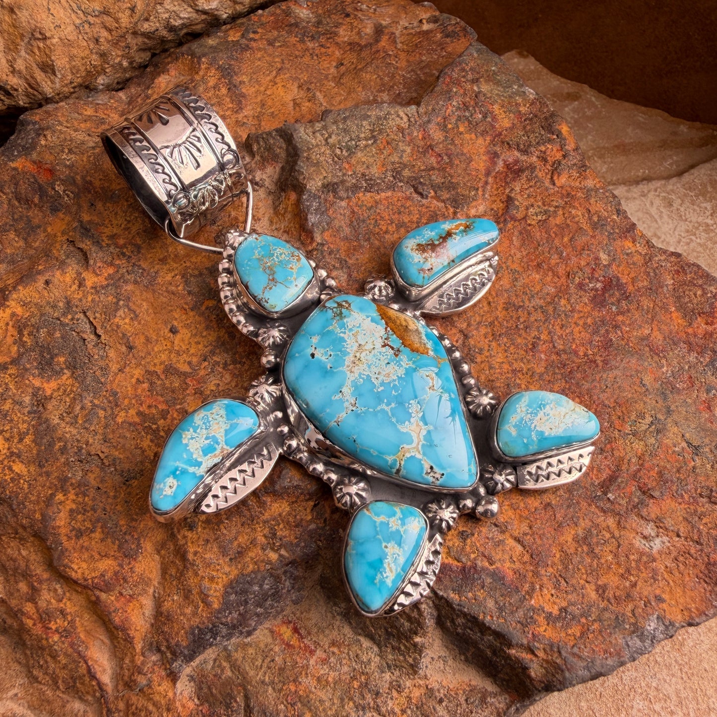 Royston Turtle Pendant by 'Billy the Kid'