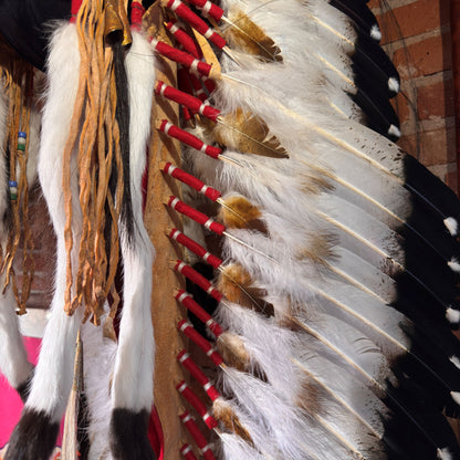 76" Victory Headdress w/ Double Trailer by Russ Kruse
