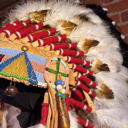 76" Victory Headdress w/ Double Trailer by Russ Kruse