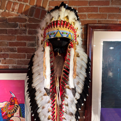 76" Victory Headdress w/ Double Trailer by Russ Kruse