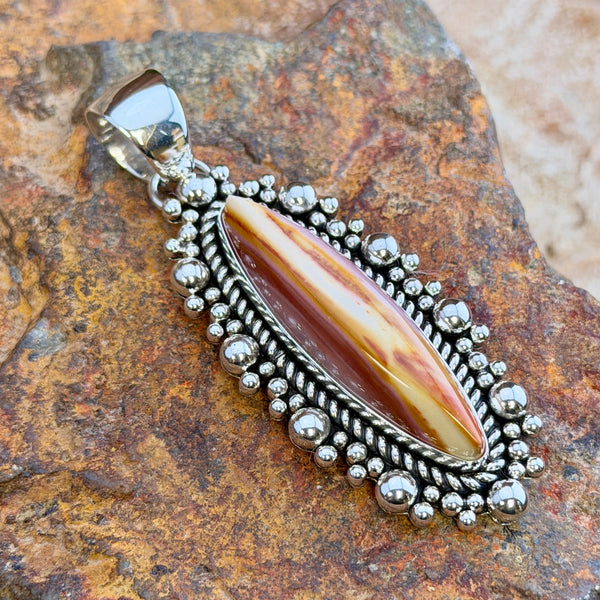 Sierra Jasper Pendant by Artie Yellowhorse