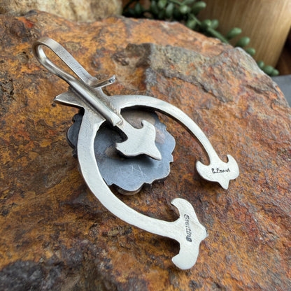 Sonoran Gold Flower Naja Pendant by Evangeline Enoah