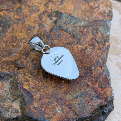 underside view of pendant