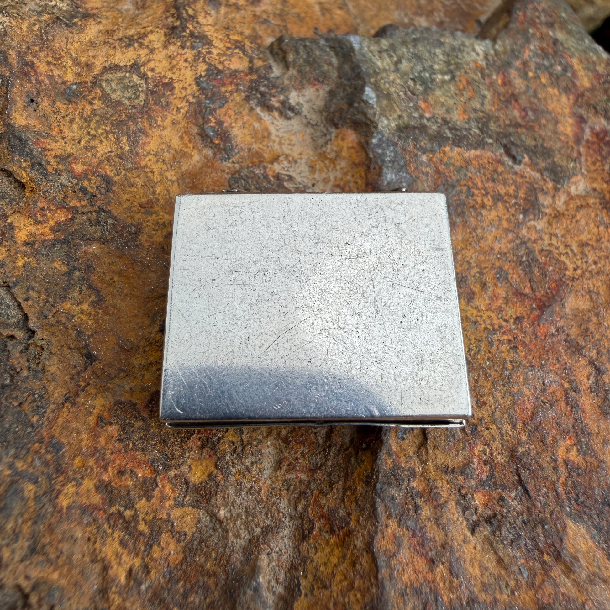 Underside of pill box