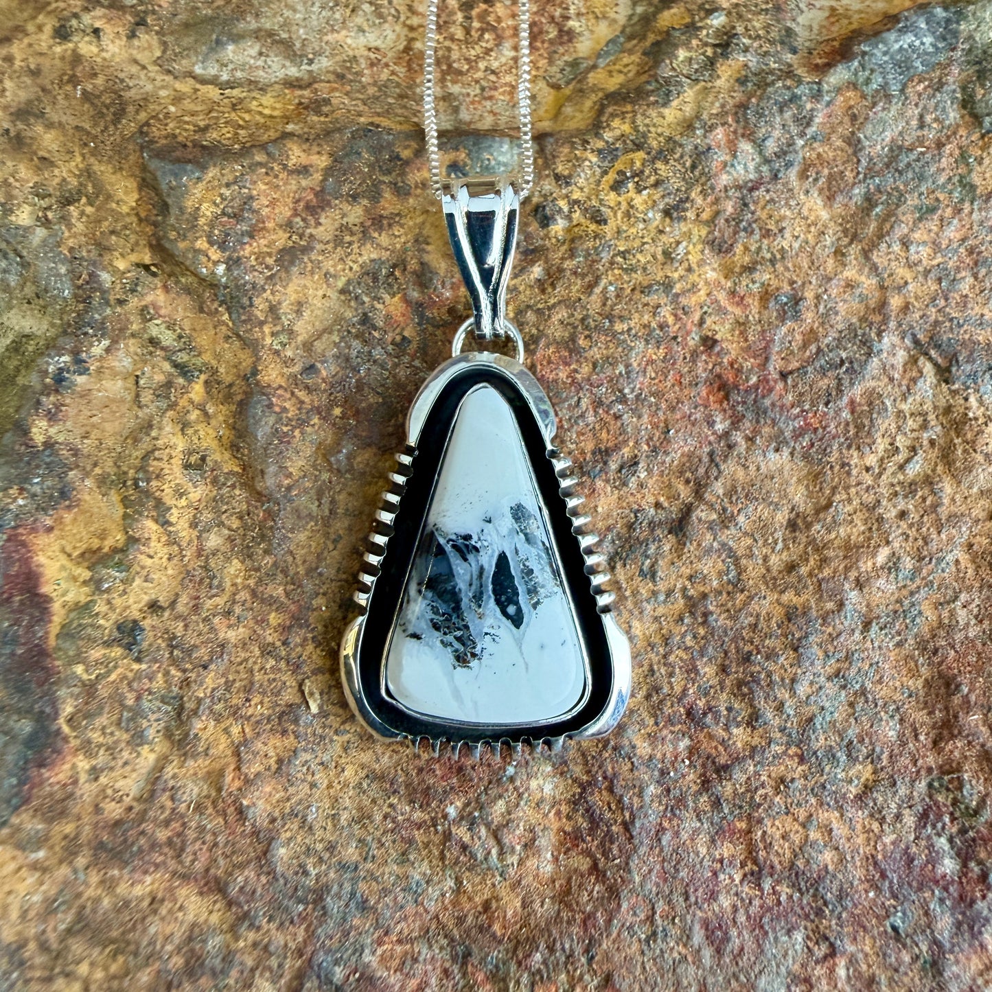White Buffalo Pendant by Wil Denetdale