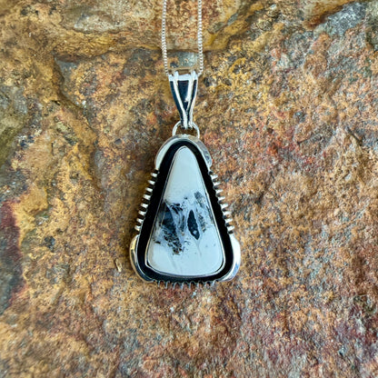 White Buffalo Pendant by Wil Denetdale