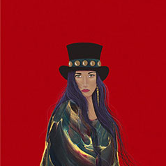 'Stands Alone' by Rabbit Studios - Giclee