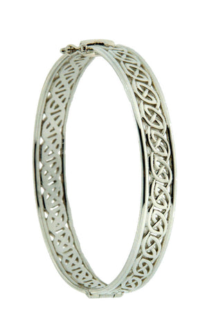 Keith Jack Sterling Silver Window to the Soul Bangle