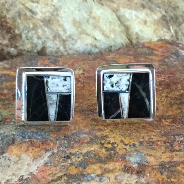 Inlaid Sterling Silver Watches, Cuff Links, Bolos, Money Clips