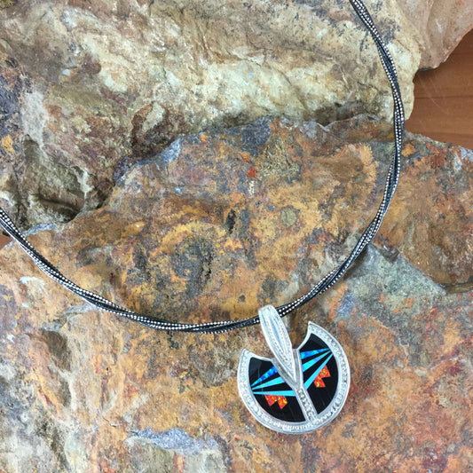 Red Moon Pendant