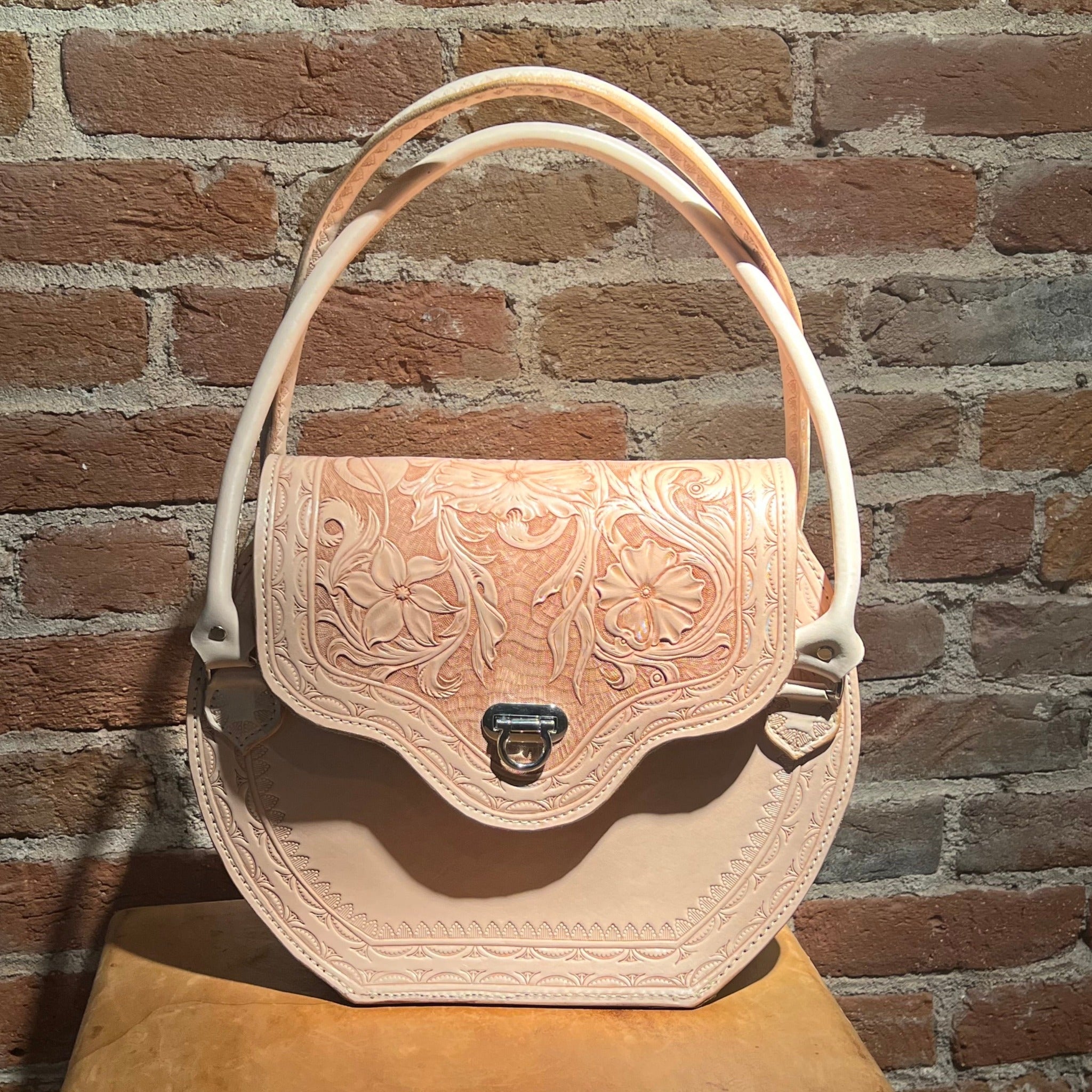 Fine Hand-Tooled Leather Handbags | Handmade Beachwear & Jewelry – ALLE  Handbags