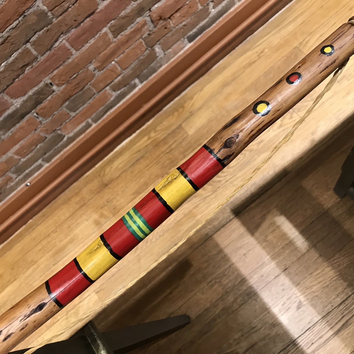 Buckskin Quiver, Bow and Arrows by Russ Kruse