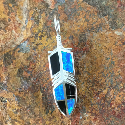 Exquisite Galaxy Inlay Sterling Silver Pendant with Lab Opal, Turquoise,  Lazuli Lapis, Rhodochrosite, and Mother of Pearl Shell   1 Inch Diameter