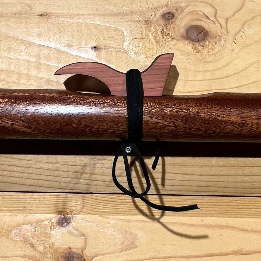 Butch Hall 'Le Mita Cola' Native Style Flute in Gm African Mahogany