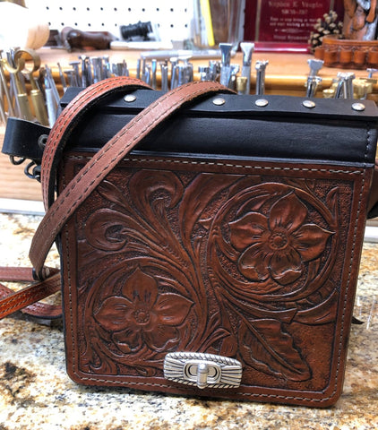 Hand Tooled Small Purse by Stephen Vaughn Leatherworks