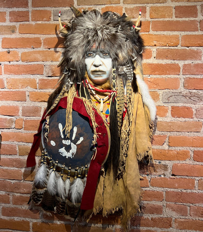 War Paint II Spirit Mask by Cindy Jo Popejoy