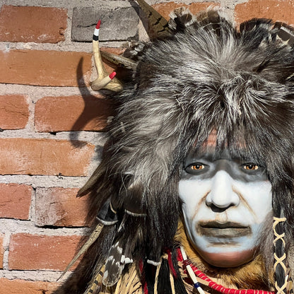 War Paint II Spirit Mask by Cindy Jo Popejoy