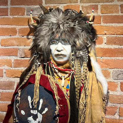 War Paint II Spirit Mask by Cindy Jo Popejoy