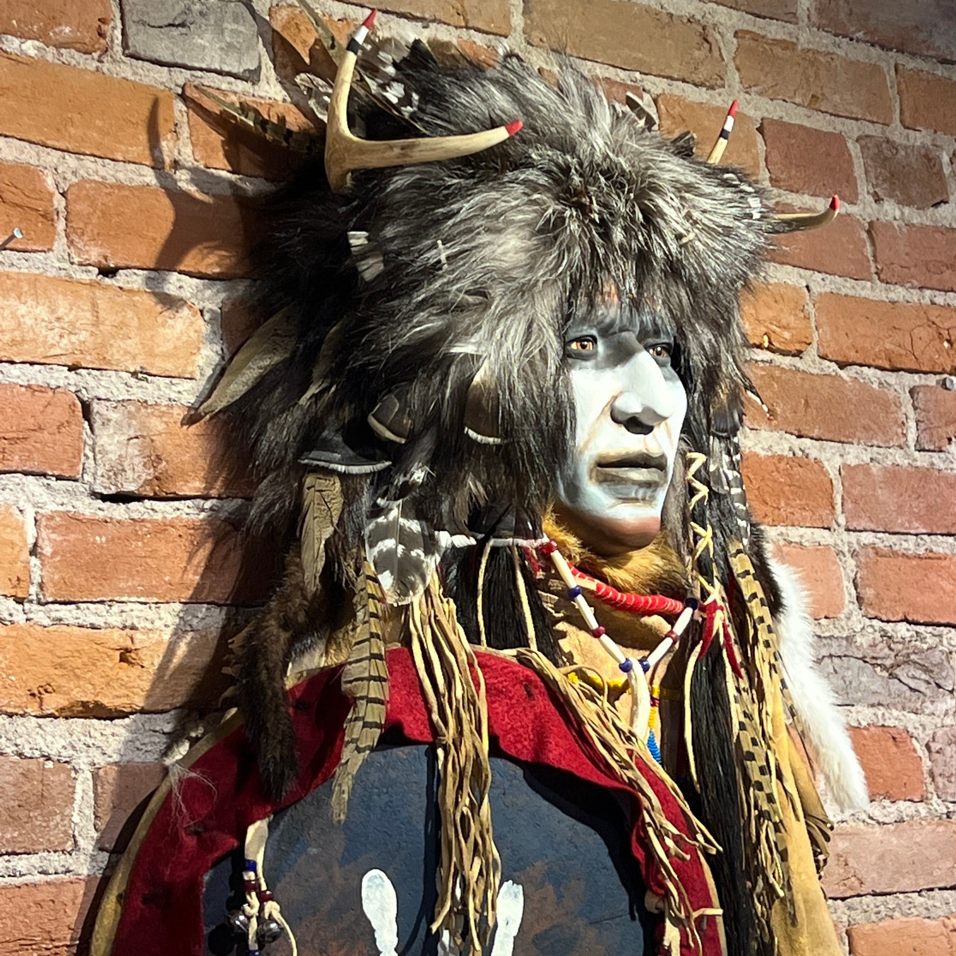 War Paint II Spirit Mask by Cindy Jo Popejoy