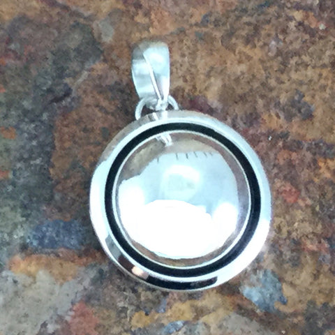 Sterling Silver Pendant by Artie Yellowhorse