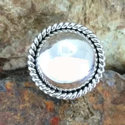 Sterling Silver Ring by Artie Yelowhorse Size 6.5