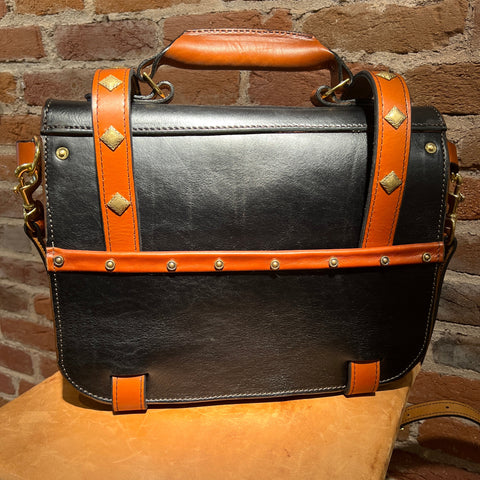 Hand Crafted Leather Briefcase by Stephen Vaughn Leatherworks