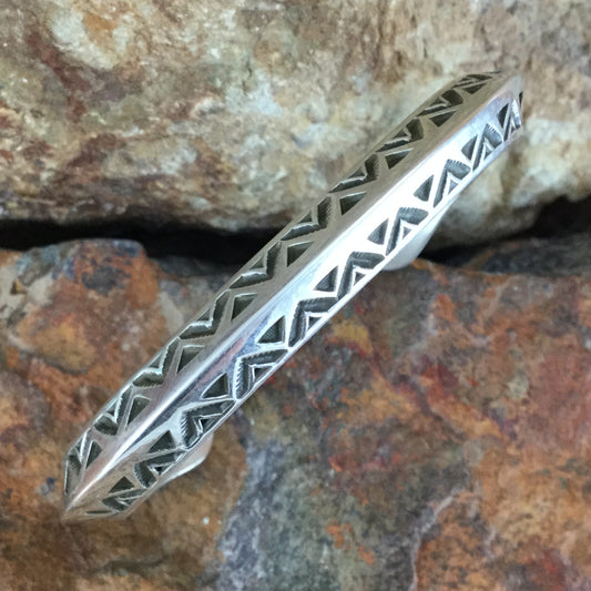 Traditional Sterling Silver Black Jet Bracelet by K Nataani