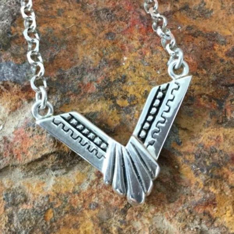 David Rosales Silver Country Sterling Silver Necklace