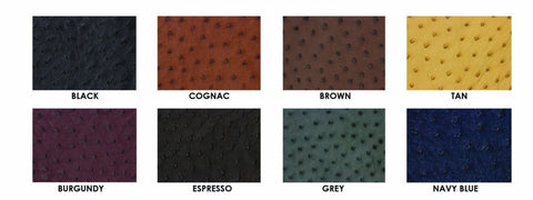 Ostrich Leather Colors